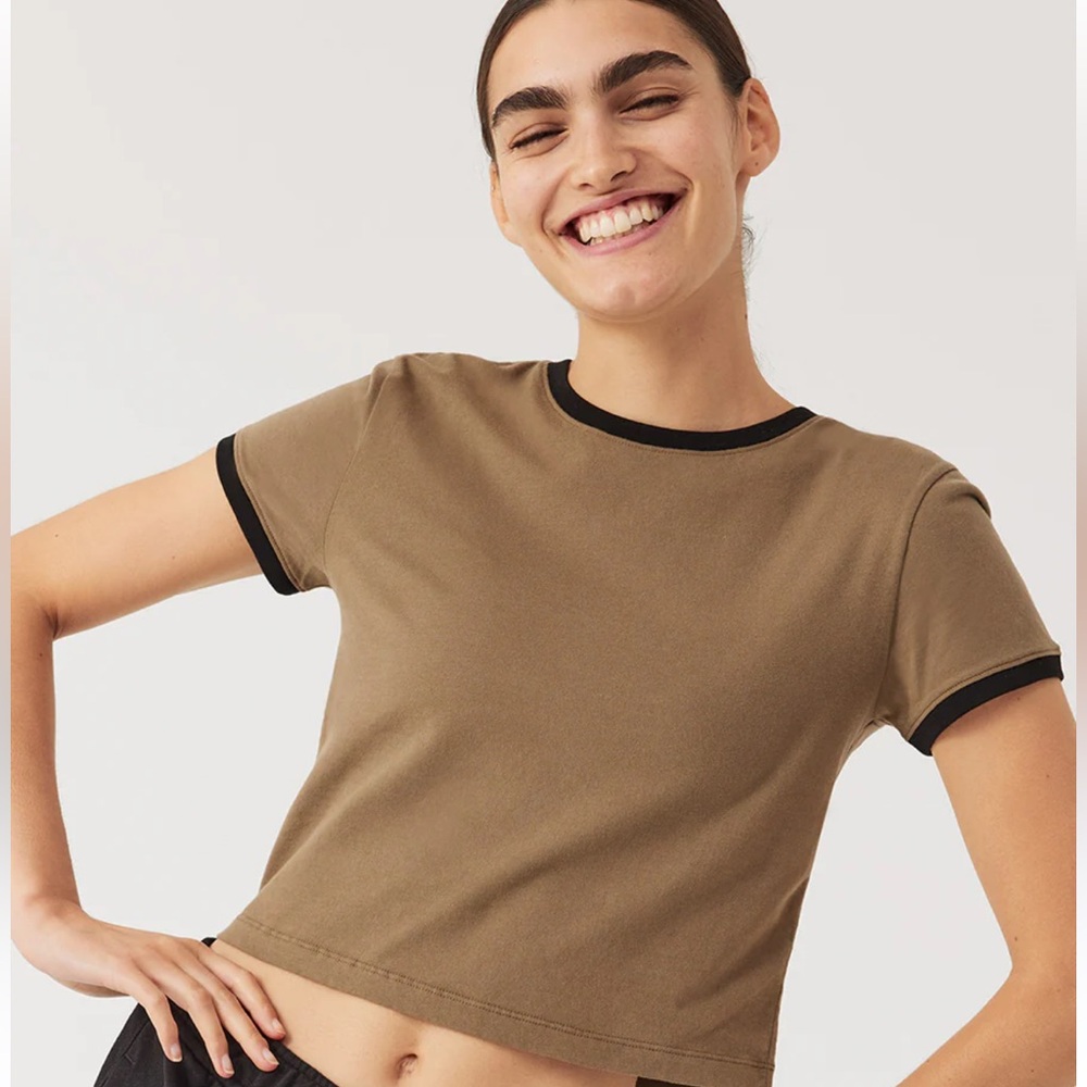 Outdoor Voices Ringer Tee